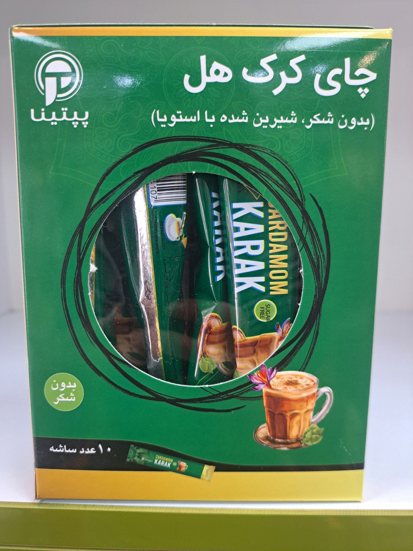 چای کرک هل ساشه ای 10 تایی رژیمی
